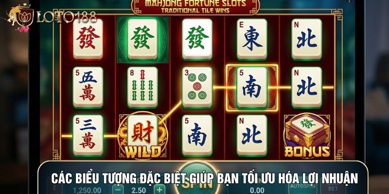 Các biểu tượng đặc biệt giúp bạn tối ưu hóa lợi nhuận Các biểu tượng đặc biệt giúp bạn tối ưu hóa lợi nhuận